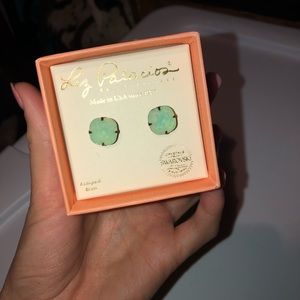 Ocean green earrings 🤩